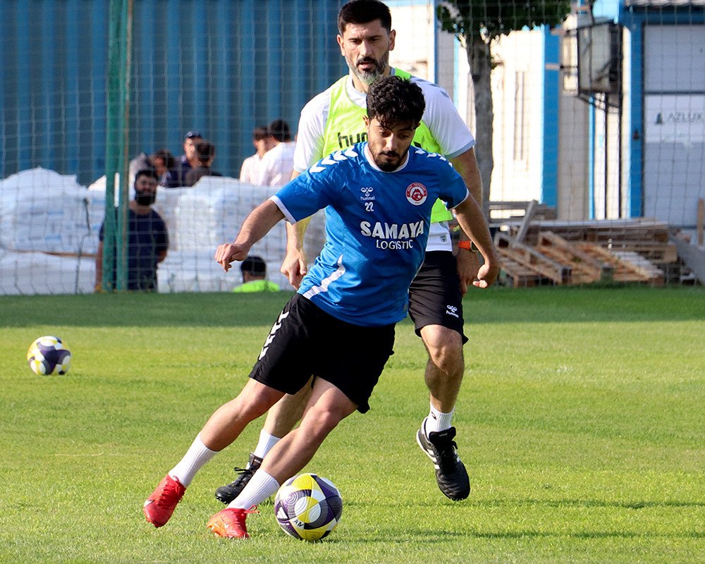 Yeni mövsümün ilk məşqindən Yeni mövsümün ilk məşqindən
