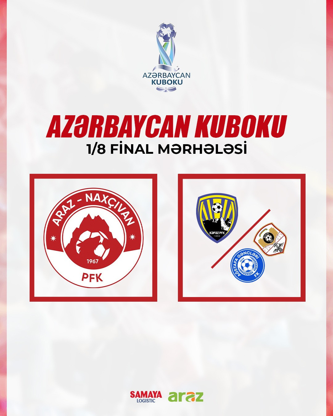 Komandamız 1/8 finaldan başlayacaq