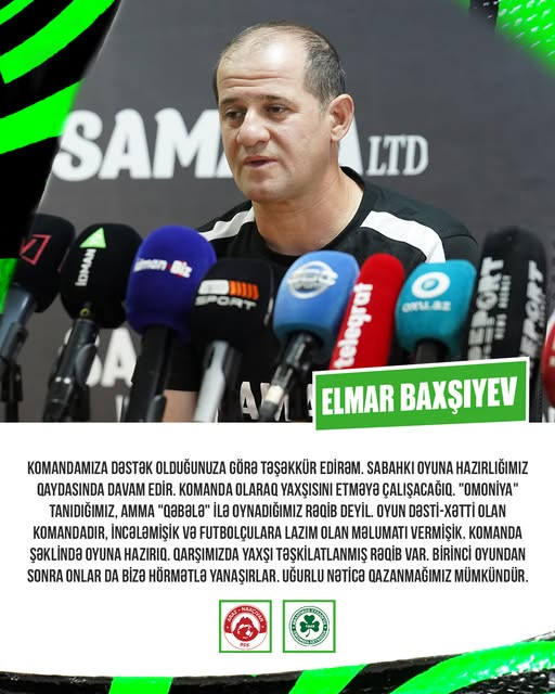 "Qarşımızda yaxşı təşkilatlanmış rəqib var"