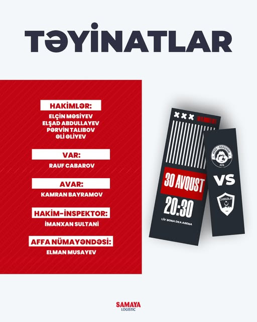 Araz-Naxçıvan - Qəbələ: Təyinatlar